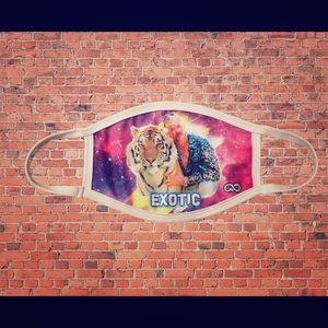 Tiger King Joe Exotic Face Mask antimicrobial poly